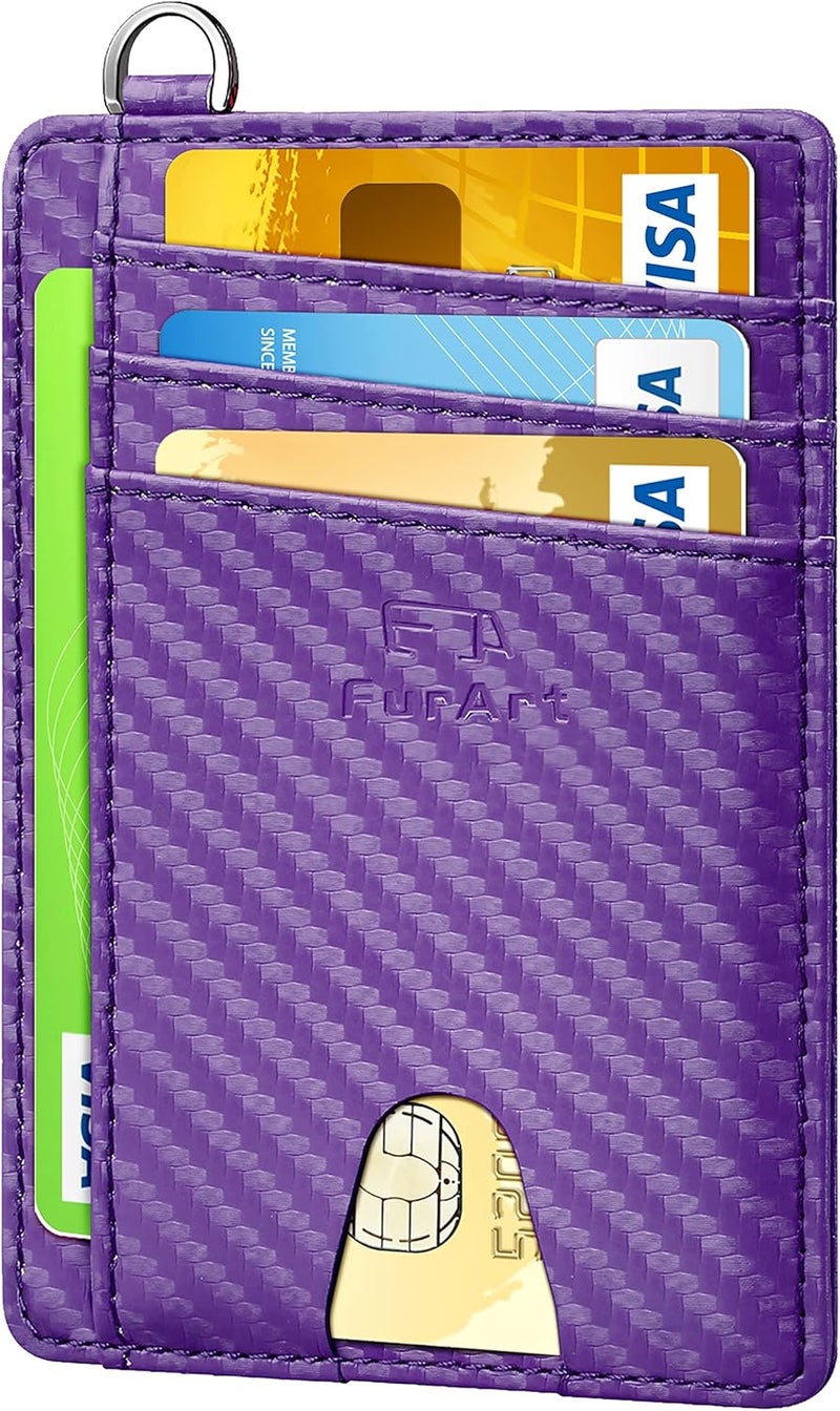FurArt Slim Minimalist Wallet, Front Pocket Wallets, RFID Blocking, Credit Card Holder for Men - Image 2